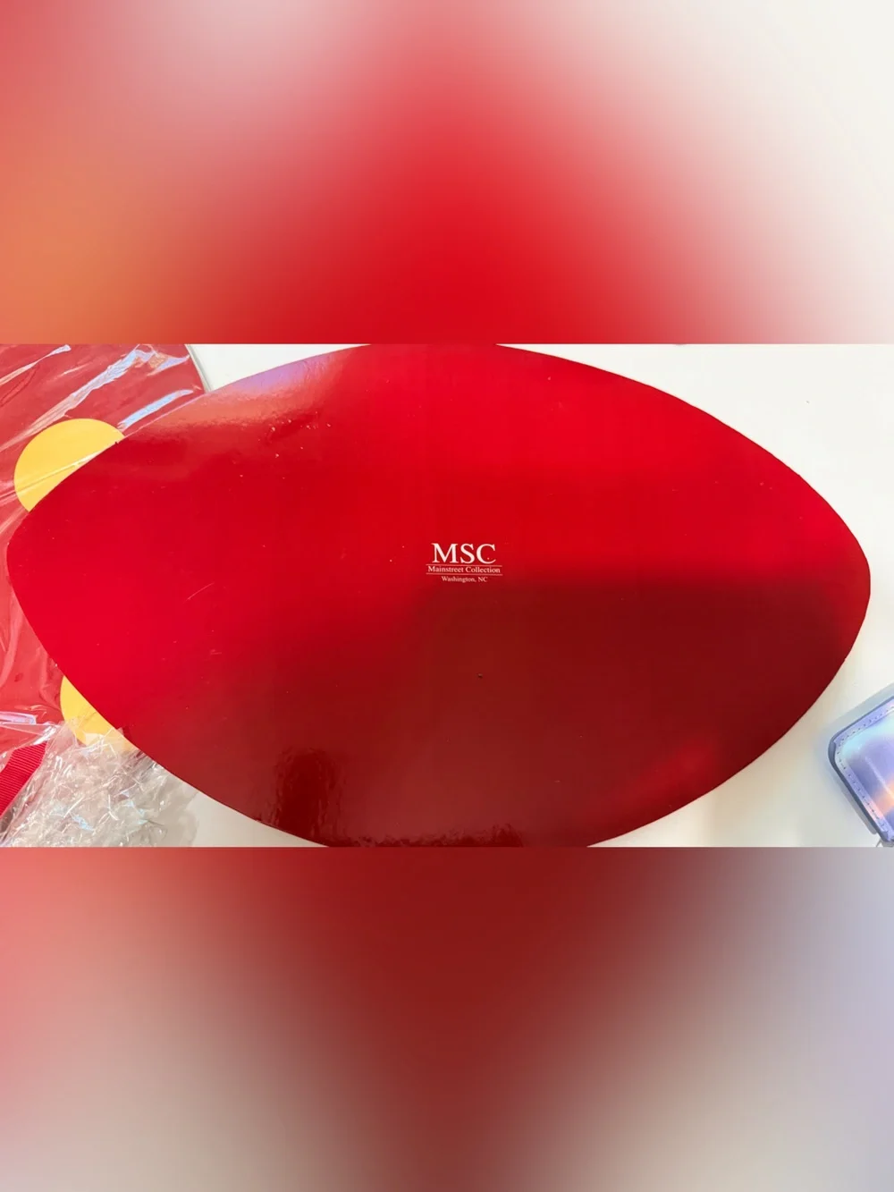MSC red yellow